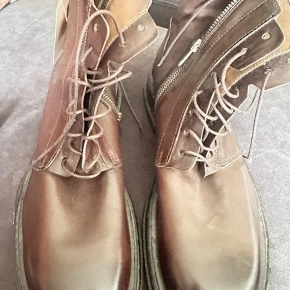 A.S.98 Rich Brown Leather Men's Boots never worn! Brand new in box.